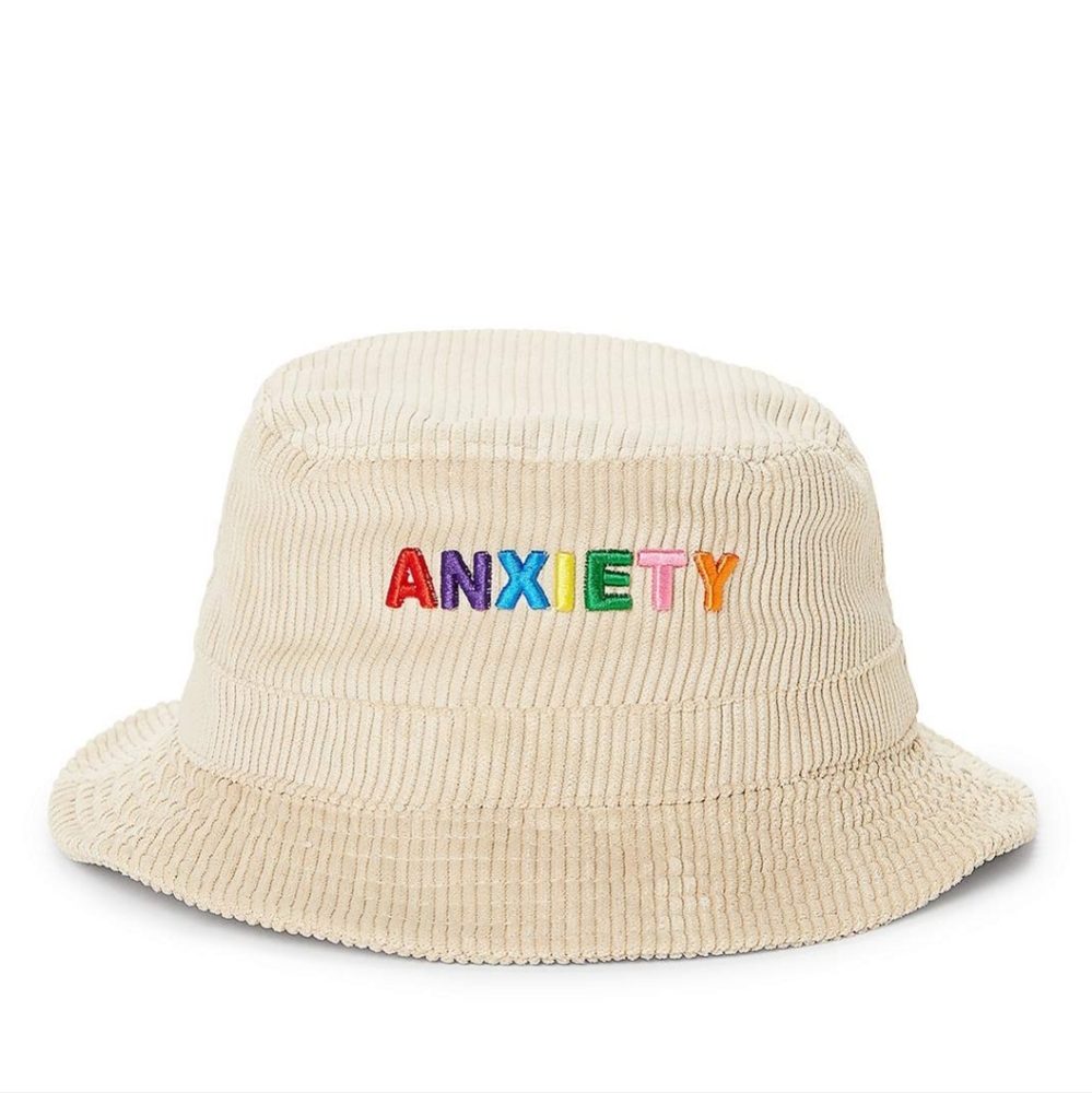 "Anxiety" Bucket Hat, Brand New